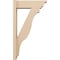Ekena Millwork 5 1/2-in W x 16-in D x 28-in H Funston Trad Rough Cedar Woodgrain TimberThane Outlooker, Primed Tan OUTUR055X16X28FST04RCPR - alternate 3